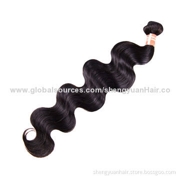 Unprocessed 5A Brazilian Virgin Hair Weaves, Body Wave, 10-30 Inches